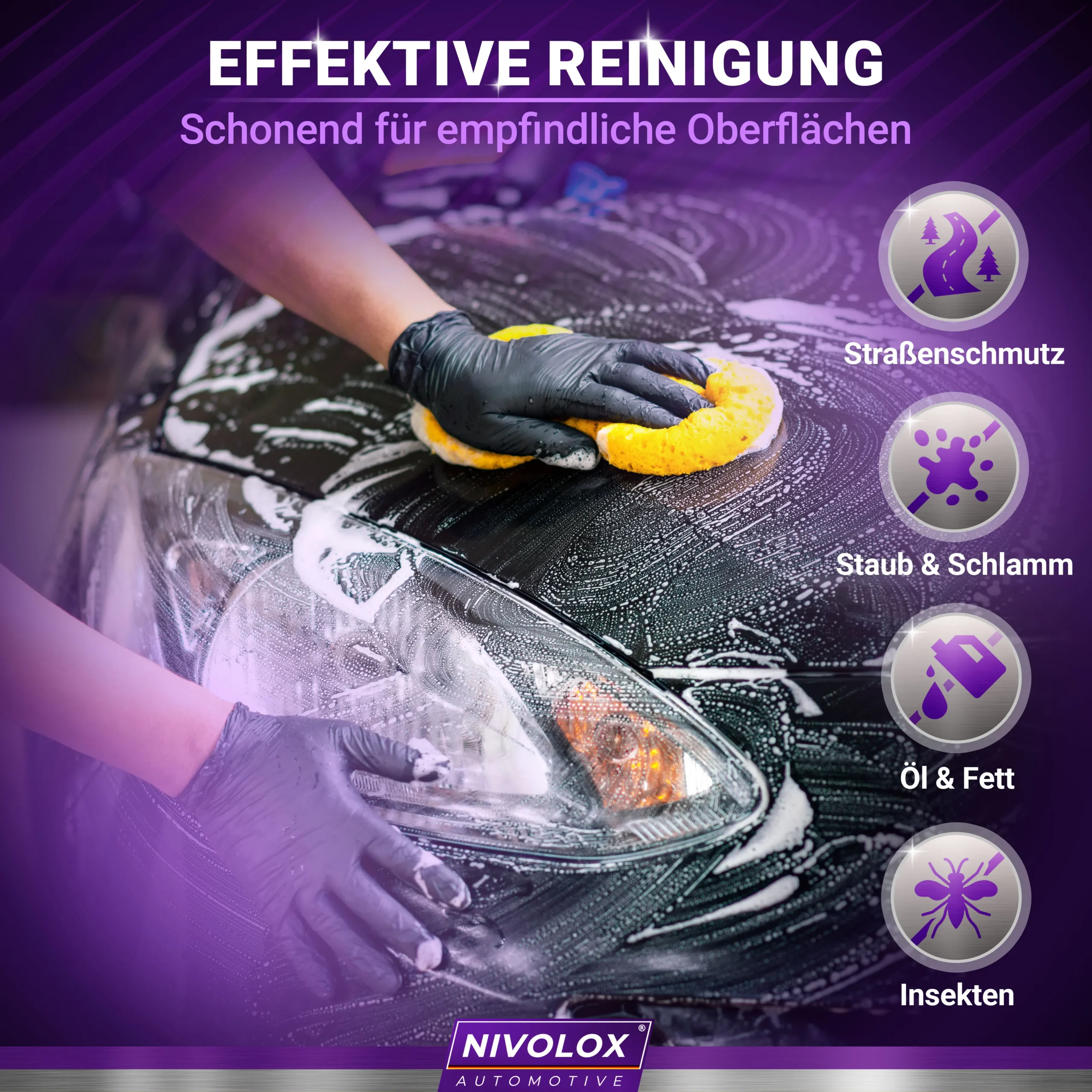 Nivolox Pro Auto Shampoo 500ml - Image 3