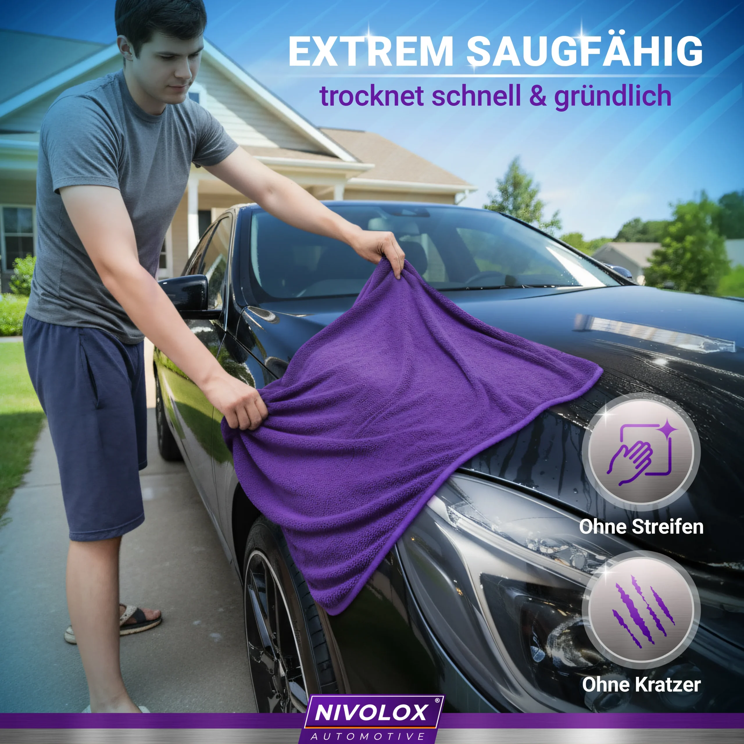 Nivolox Auto Trockentuch XXL - Image 3