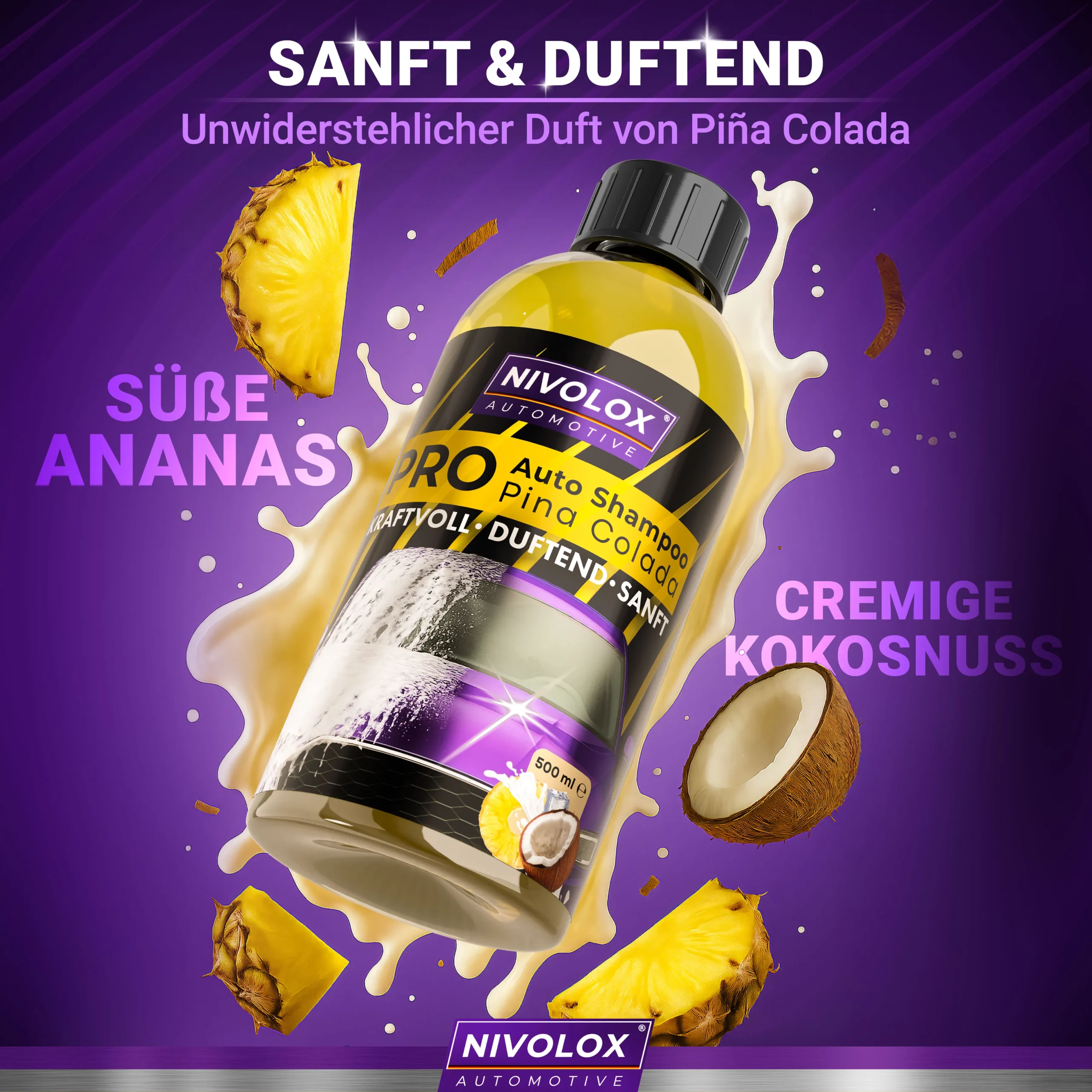 Nivolox Pro Auto Shampoo 500ml - Image 5